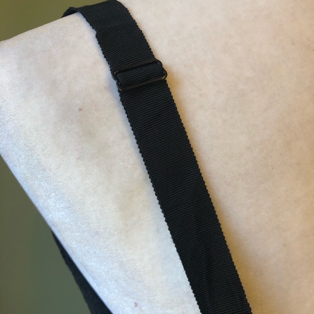 Free People Black Lace Spaghetti Strap Mini Dress - Size Small - Picture 8 of 11